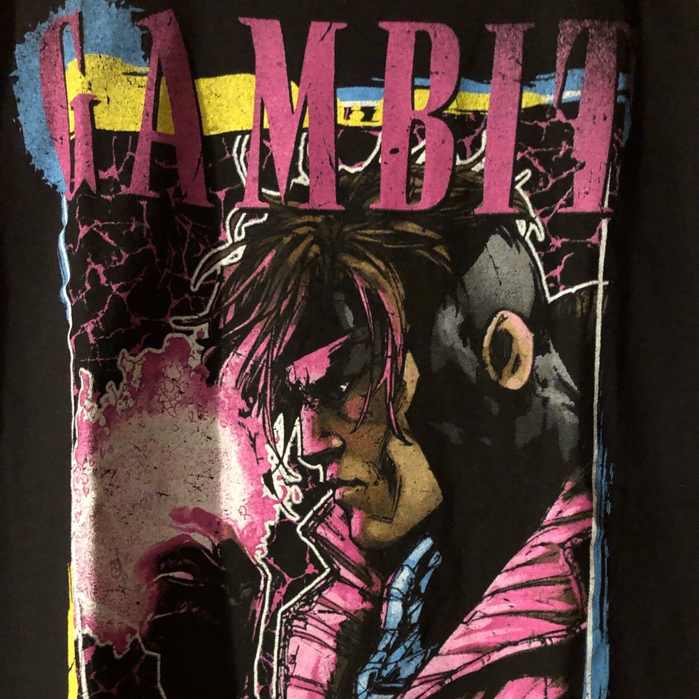 (SOLD) Marvel X-Men Gambit T shirt M